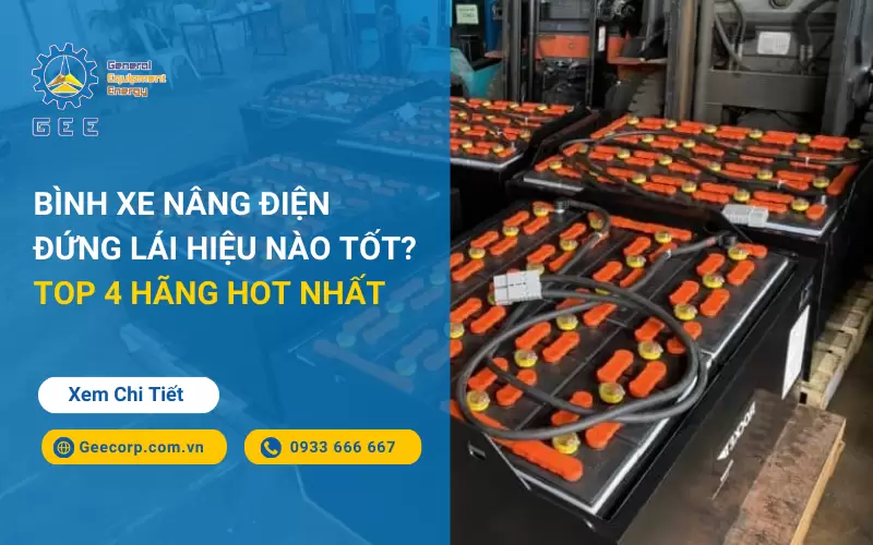 Bình Xe Nâng Điện Đứng Lái Hiệu Nào Tốt? Top 4 Hãng Hot Nhất 2026