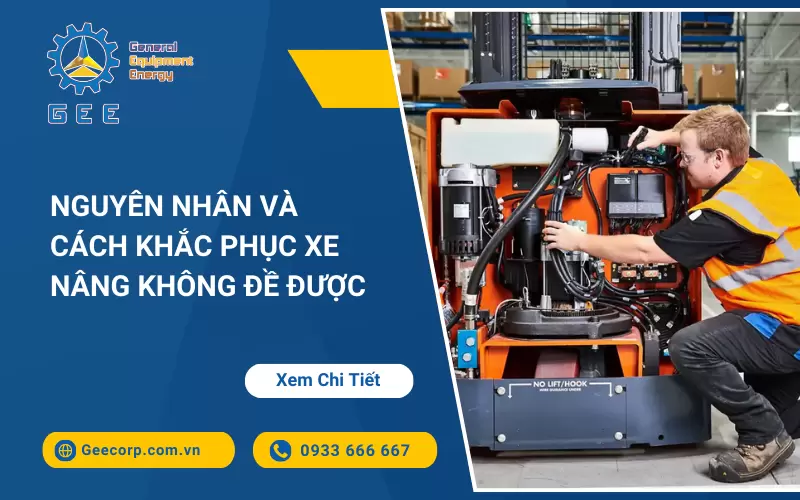 Nguyên Nhân Và Cách Khắc Phục Xe Nâng Không Đề Được