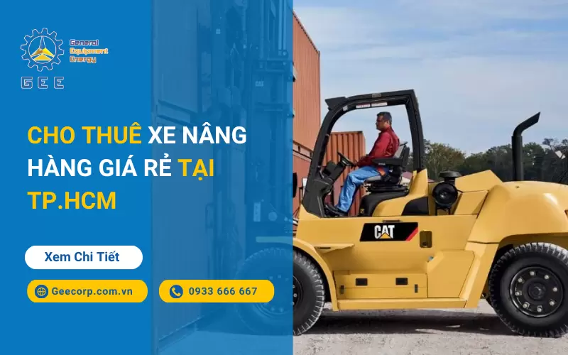 Cho Thuê Xe Nâng Hàng Giá Rẻ Tại TP. Hồ Chí Minh