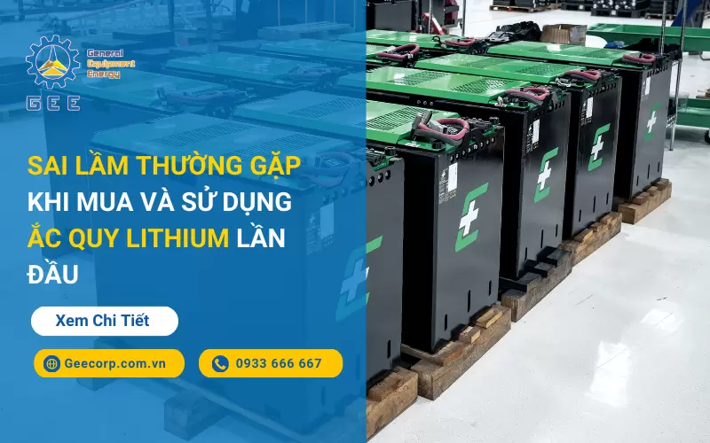 Sai Lầm Thường Gặp Khi Mua Và Sử Dụng Ắc Quy Lithium Lần Đầu