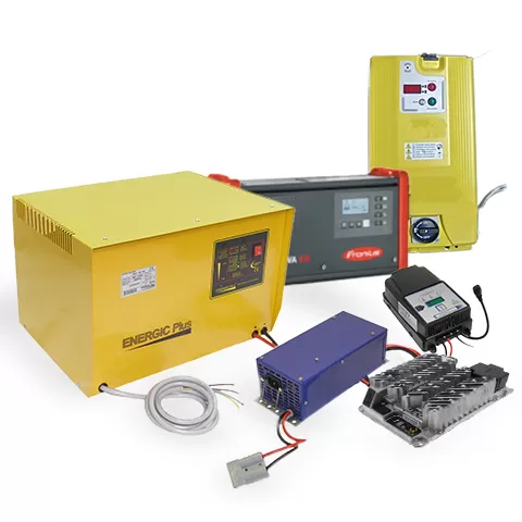 Bộ sạc ắc quy xe nâng điện TVH