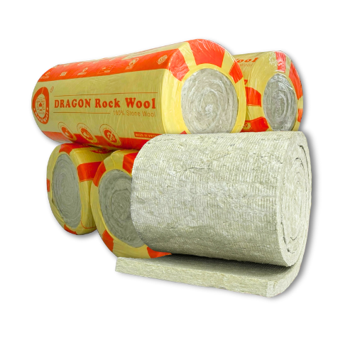 Bông sợi đá DRAGON ROCKWOOL (HBT) - Dạng cuộn