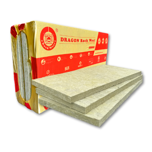 Bông Tấm Kháng Nước (DRM) - DRAGON ROCKWOOL A60