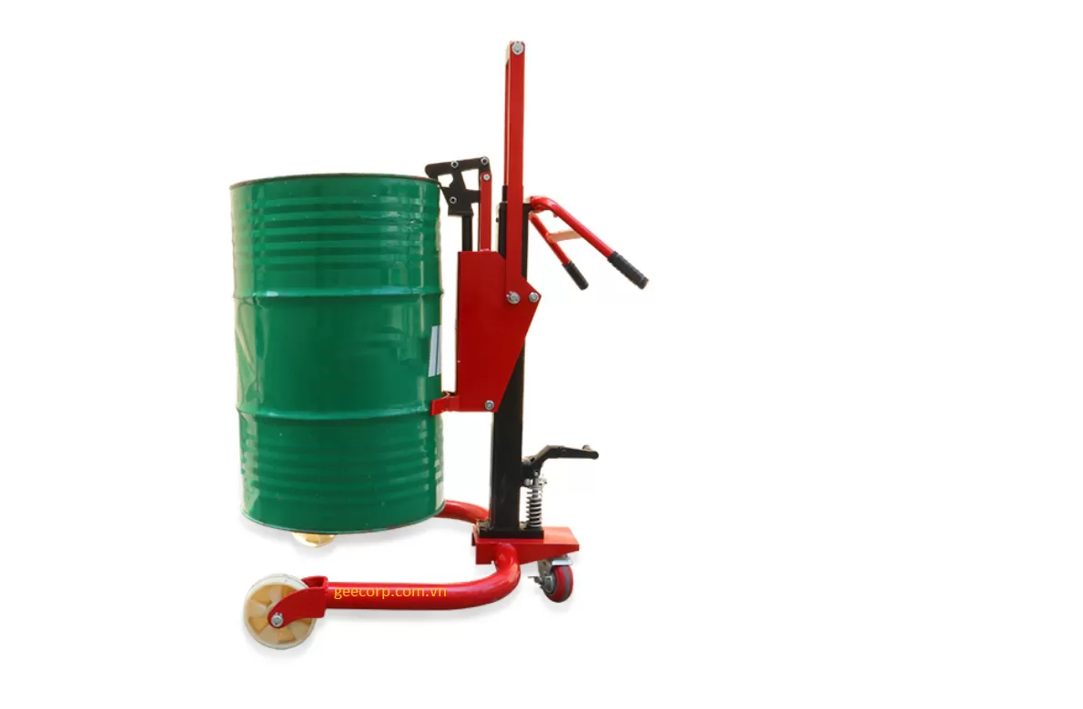 Xe nâng phuy bằng tay