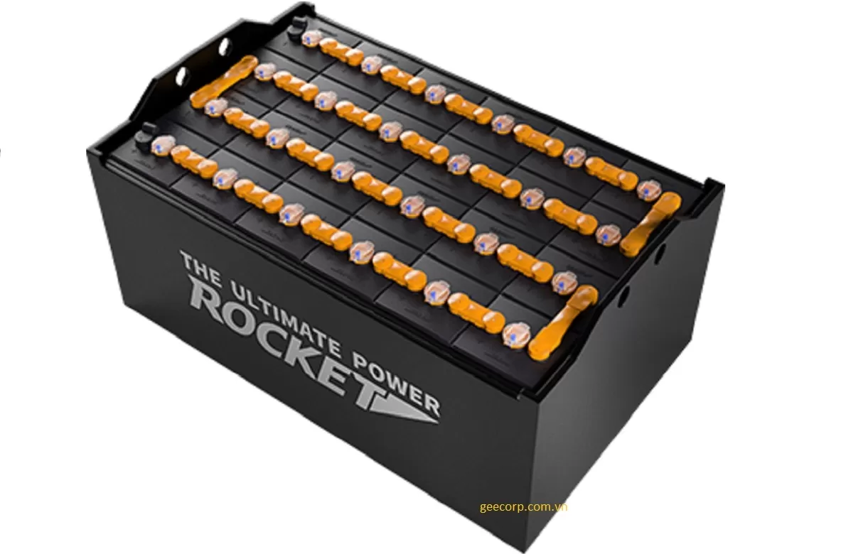 Bình Ắc quy xe nâng điện Rocket