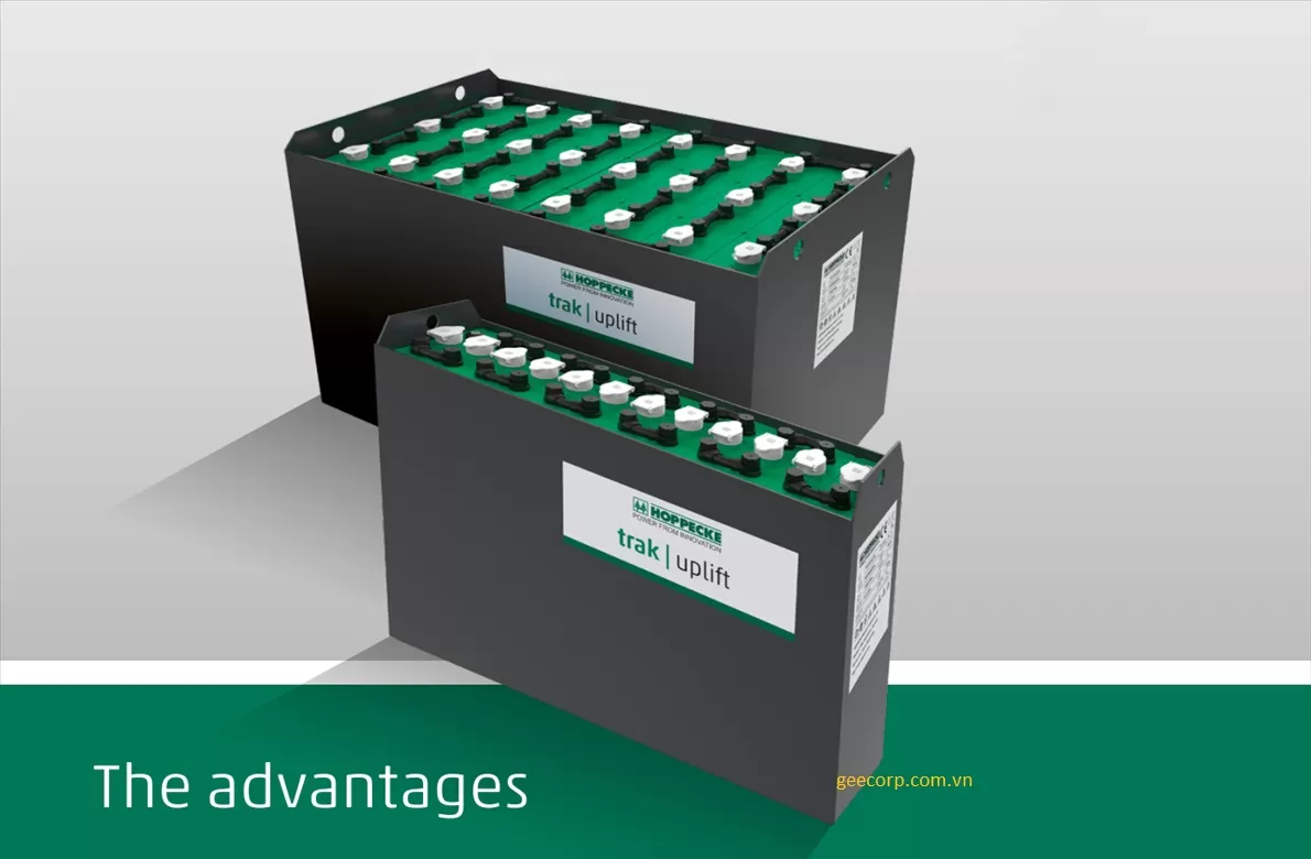 Ắc quy xe nâng điện Hoppecke