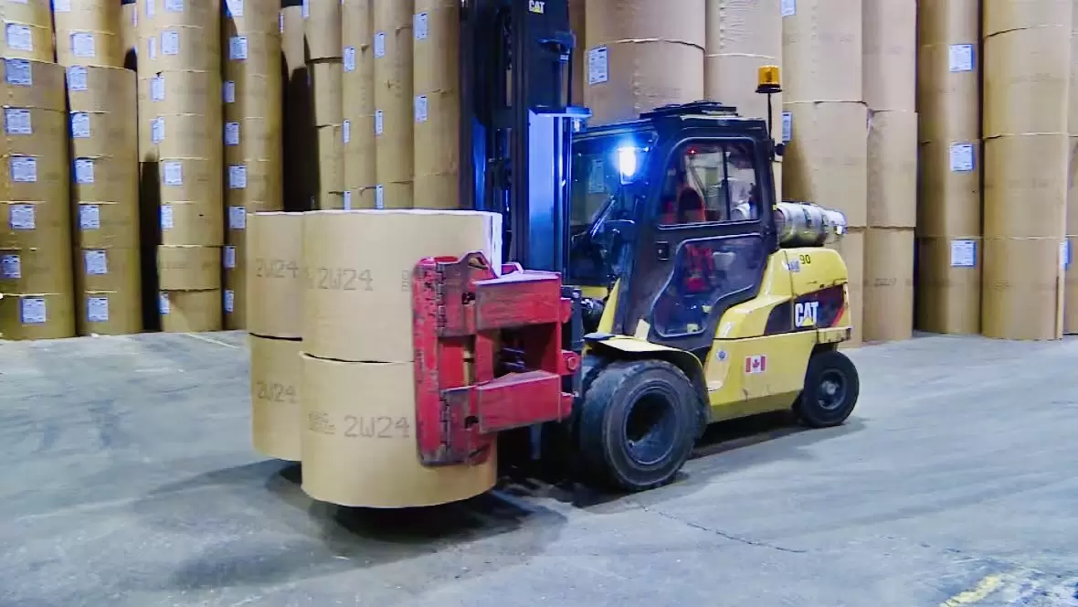 Xe Nâng Kẹp Giấy - Xe Kẹp Giấy Cuộn