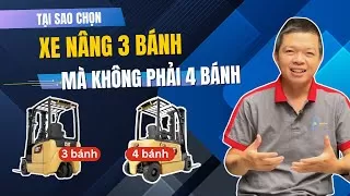 So Sánh Xe Nâng 3 Bánh Và Xe Nâng 4 Bánh
