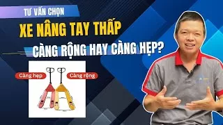 Tư Vấn Chọn Xe Nâng Tay Phù Hợp Kích Thước Pallet